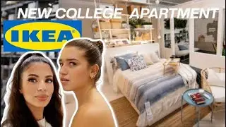 PUTTING TOGETHER MY APARTMENT WITH MY AUNT (IKEA shopping + haul)