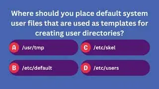 Default User Files Placement 