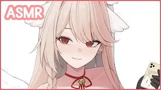 [ASMR ໒꒱] tsundere sister cleans your ears ♡ (whispering, ear cleaning, ear blowing, scratching)