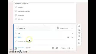 Add a True or False Question to Google Forms 1