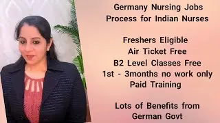 Indian Nurse in Germany Benefits || 8368027663 @careertalkswithmanpreet-CTM