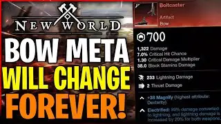 New World - Artifact Bow WILL Change Bow Meta! (How To Prepare Your Artifact Bow Build) Boltcaster