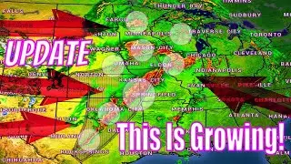 Prepare For These Storms Coming! A Train Of Storms