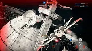 Star Wars Battlefront 2: Space Battle Gameplay #10 - Ultra settings - 60 FPS -1080P