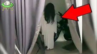 印尼男子在公司值夜班時，被恐怖的女鬼糾纏，並跟著他回家！5個離奇到你會感到斷氣到詭異視頻【恐怖與詭異錄像172】