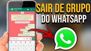 Como sair do grupo do WhatsApp