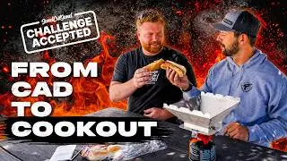 Custom Sheet Metal Hot Dog Grill | Challenge Accepted by SendCutSend Episode 3