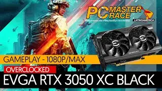 RTX 3050 EVGA XC BLACK [OC] @ Battlefield 2042