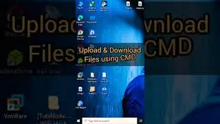 Curl to upload and download files 
