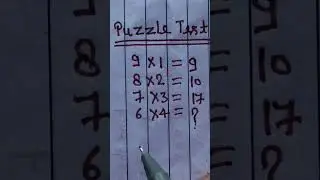 Puzzle Game | IQ Test | Brain Test | Ultra Edu 