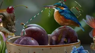How to paint FRUIT - Realistic Style