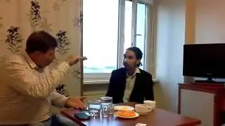 Встреча Маслова О А  с 1м каналом Останкино Москва