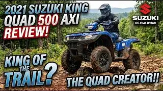 2021 Suzuki King Quad 500AXI It's just a good as its big brother!