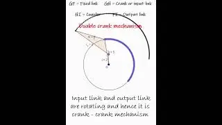 Double crank mechanism 