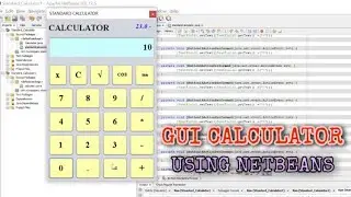 GUI CALCULATOR USING NETBEANS
