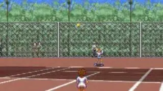 Ace wo Nerae [エースをねらえ!] Game Sample - SNES/SFC