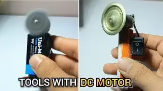 2 NEW AMAZING TOOLs WITH DC MOTOR #dcmotor