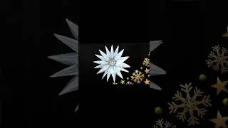 Новогодние снежинки из бумаги