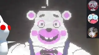 i showed my friends Fnaf Into the Pit (they kept me hostage)