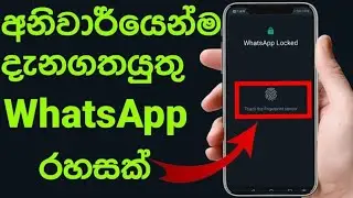 How To Use WhatsApp Fingerprint Lock-on Android
