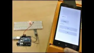 Screencast Bluetooth LED Control Example | Создание пульта управления светодиодом по Bluetooth