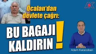 Ōcalan’dan devlete çağrı: Bu bagajı kaldırın - Kurtulmuş: Anadili ana sütü kadar helaldir