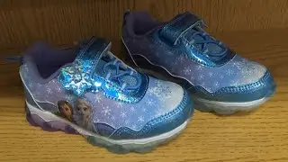 DISNEY FROZEN ELSA ANNA GIRL'S SHOES CLOSER LOOK GIRLS SHOES SNEAKERS REVIEWS SHOPPING