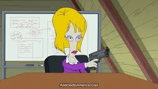 American Dad - Roger Pulling Guns