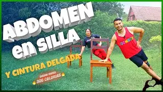 ABDOMINALES en SILLA |  ABDOMEN PLANO en 15 Min | Abs Workout