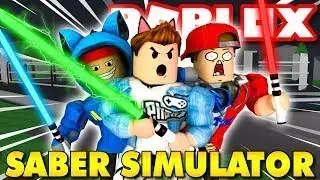 СИМУЛЯТОР ЛАЗЕРНОГО КАЧКА РОБЛОКС. Saber simulator ROBLOX