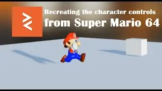 Recreating the Super Mario 64 Character Controls with PlayCanvas