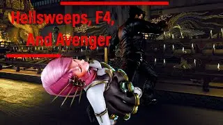 Tekken 7 Jin Kazama Hellsweep F4 Zen Wall Setups Combos, Plus Avenger Tech