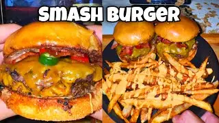 I made the best Smash Burgers ever in my dorm room (with peanut butter)