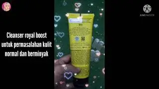 *CUCI MUKA THE BEST* #cleansermurah *cleanser #royalboost #sunscreen