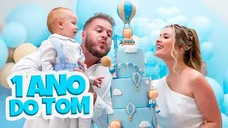 FESTA DE 1 ANO DO TOM! 🎂❤️