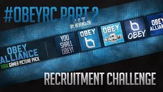 #ObeyRC @TheObeyAlliance Xbox Gamer Picture Pack Speedart | Revenge2D