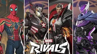 Marvel Rivals - All Characters Intros, Skins & MVP Animations