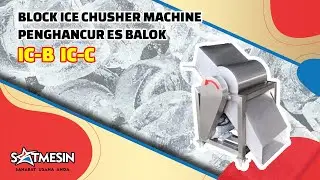 Block Ice Chusher Machine IC-B / IC-C "Penghancur Es Balok