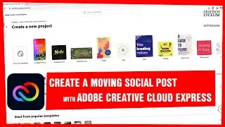 Social Post with Adobe Creative Cloud Express