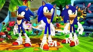 3 Boom Sonics in Sonic Generations