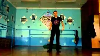 Fire-show уроки - Восьмерка за спиной Обучение(Poi)