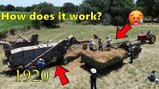 Harvesting like it's 1920
