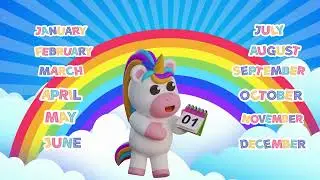 🎵 Learn the Months of the Year Song | Fun and Educational for Kids 🎵 #monthsoftheyearsong #singalong