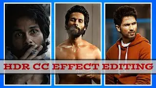 😍 alight motion HDR CC EFFECT edit tutorial | alight motion video editing | #edit