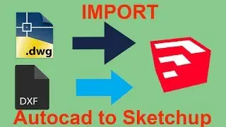 Get Autocad file in Sketchup format