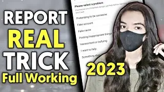 Strong and 100%working reporting trick 2023 || How to report facebook account || Facebook report