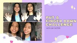 Put a finger down challenge (siblings edition) | Cherry Allyson