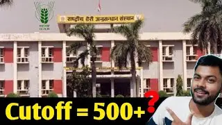 ICAR NDRI 2021 Cutoff Explained | ICAR Motivation | Krishi Kranti