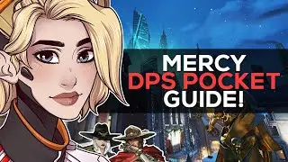 Mercy DPS Pairing Guide #1 - How to play with Ashe, Bastion & More!