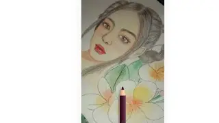 Drawing jennie from blackpink #drawing #kpop #blackpink#jennie